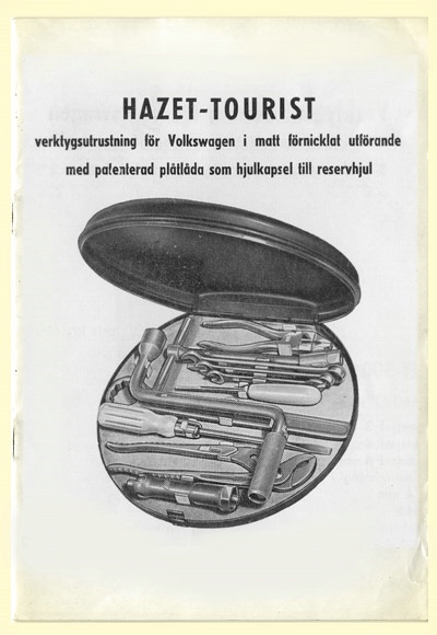 HAZET Tools for Volkswagen 1952